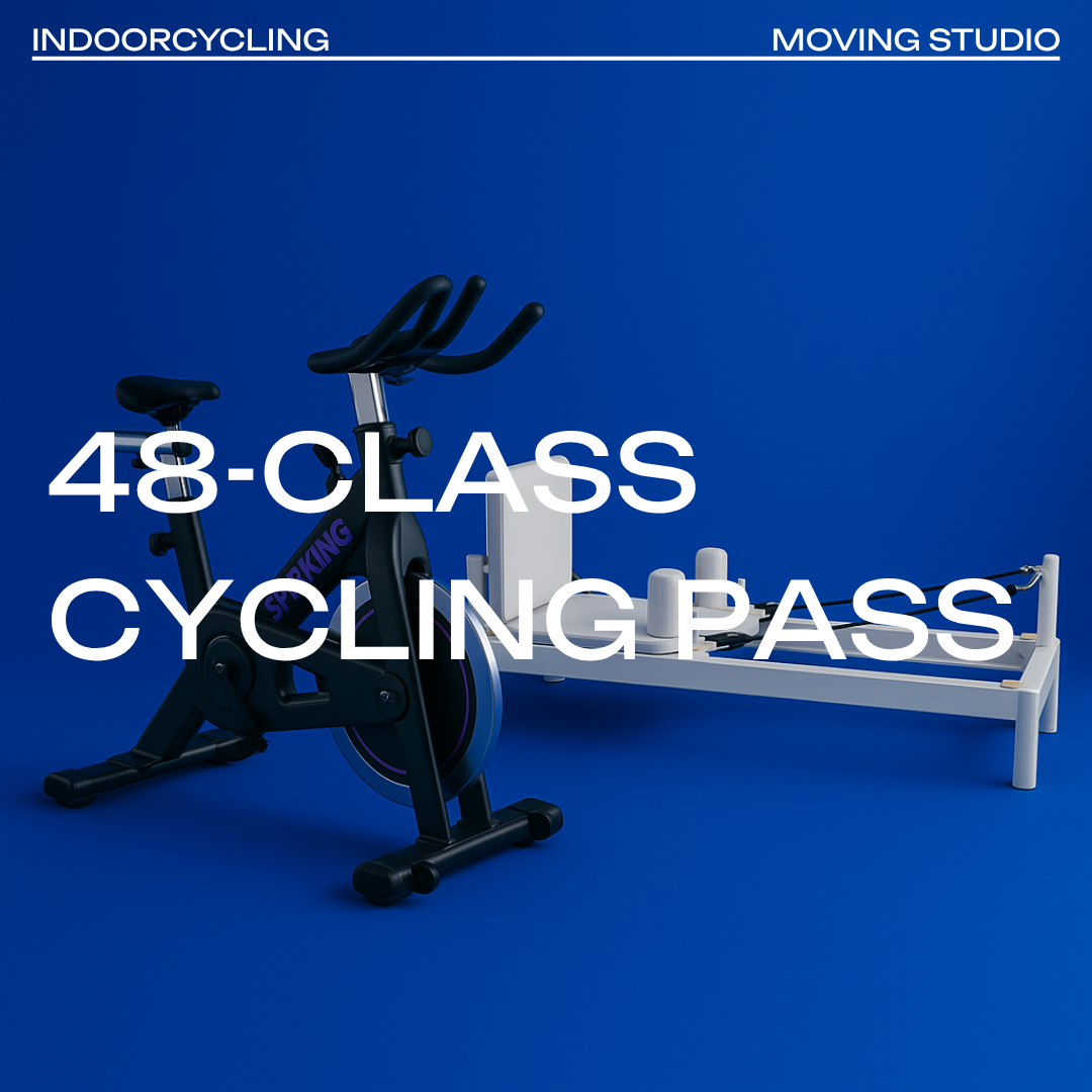 Indoor Cycling or Core Mat Training | Purchase 48 Classes | Shareable Plans | Valid for 270 Days After Use