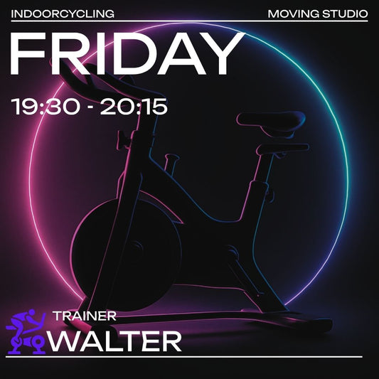 新會員體驗｜美式飛輪課程｜Walter - LEVEL 1｜每週五 19:30-20:15